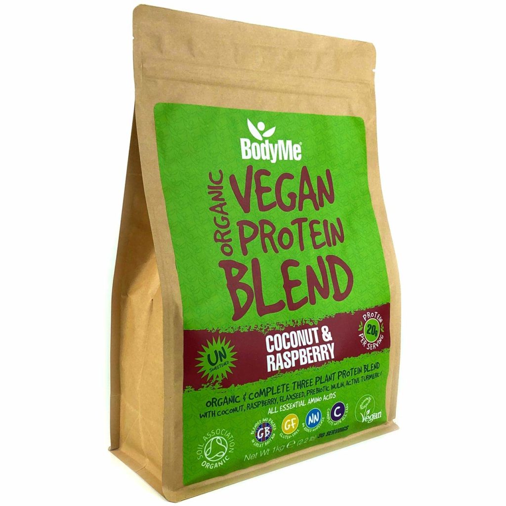 proteína-vegana-coco-frambuesa