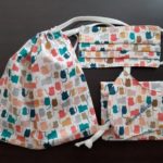 Bolso neceser y 2 adulto con funda